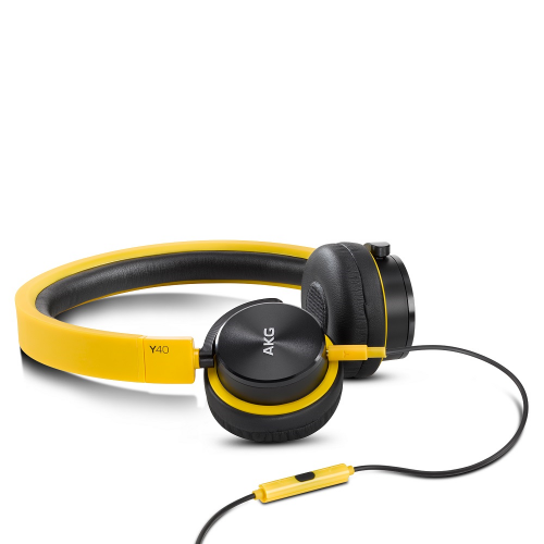 Słuchawki nauszne AKG Y40 czarno-żółte-24564