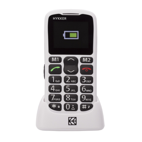 Telefon Hykker Halo biały-25534