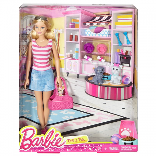 Lalka Barbie Mattel DJR56 Doli i Zwierzątka-28511