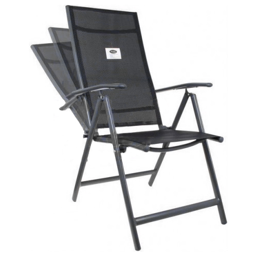Krzesło aluminiowe HT-C097 czarne-30129