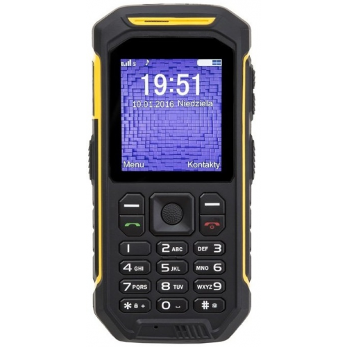 Telefon Telefunken Outdoor WT2 czarno-żółty-31259