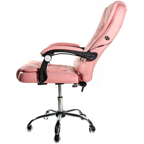 Fotel biurowy Elgo różowy-32792