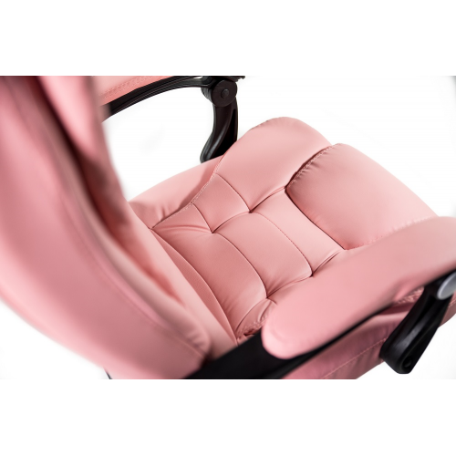 Fotel biurowy Elgo różowy-32794