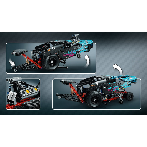 Klocki LEGO 42050 Technic Dragster-34010