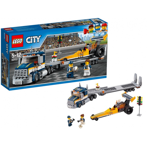 KLOCKI LEGO 60151 CITY TRANSPORTER DRAGSTERÓW-34102
