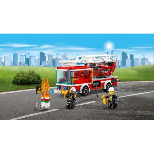 Klocki LEGO 60107 City Wóz Strażacki z Drabiną-34263