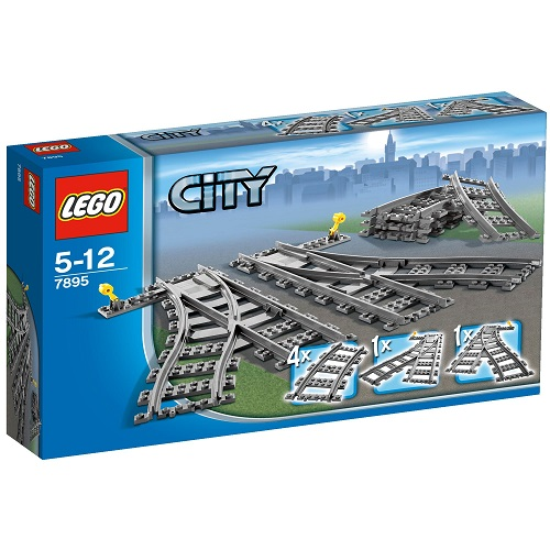 Klocki LEGO 7895 City Zwrotnica Kolejowa-35603