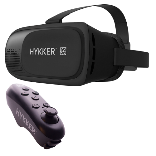 Gogle dla smartfonów Hykker VR Glasses 3D czarne-36416