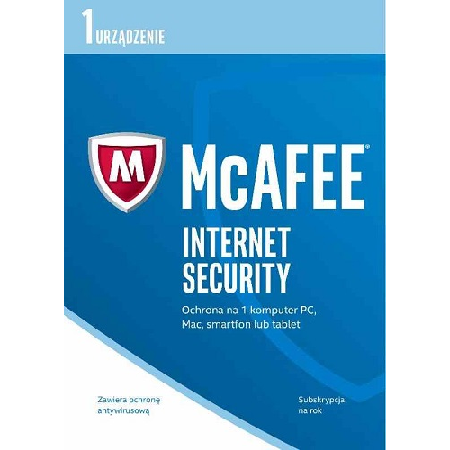 Mcafee internet security 2017 PL 1 rok-37213