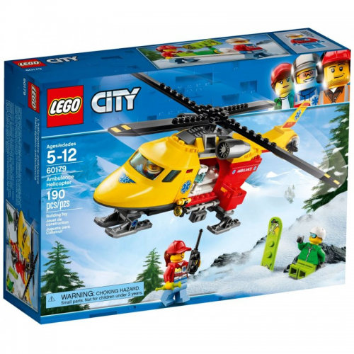 Klocki LEGO 60179 City Helikopter medyczny