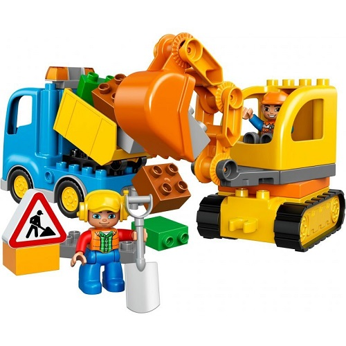 Klocki LEGO 10812 Duplo Ciężarówka i koparka-37469