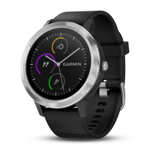 Smartwatch Garmin VivoActive 3 stalowy-38076
