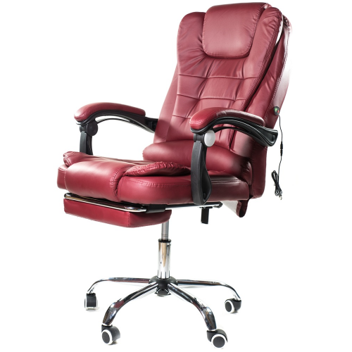 Fotel biurowy Elgo P/M czerwony-38106