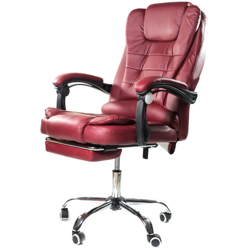 Fotel biurowy Elgo P czerwony-38112