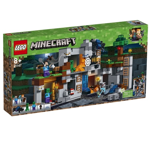 Klocki LEGO 21147 Minecraft Przygody na Skale-39375