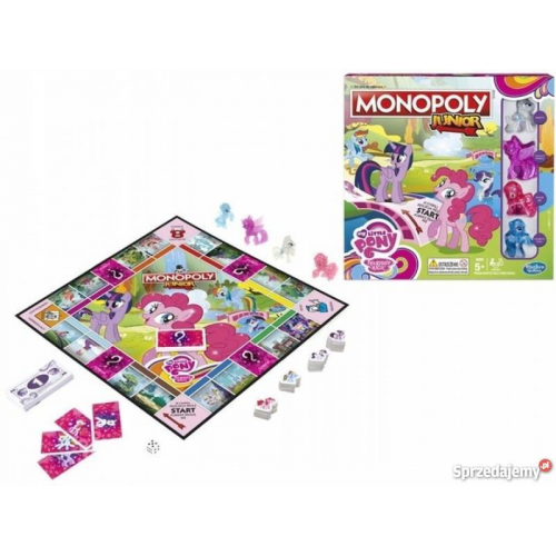 Gra Monopoly Junior My Little Pony Hasbro B8417-41225