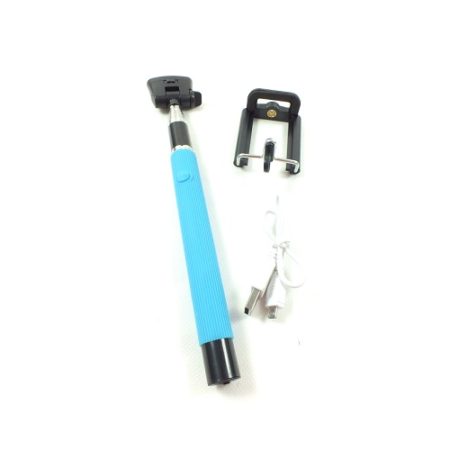 Kij Monopod Smart MS-01 selfie stick niebieski-4161