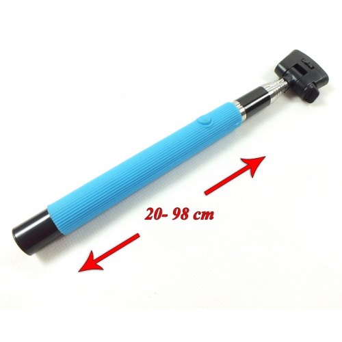 Kij Monopod Smart MS-01 selfie stick niebieski-4162