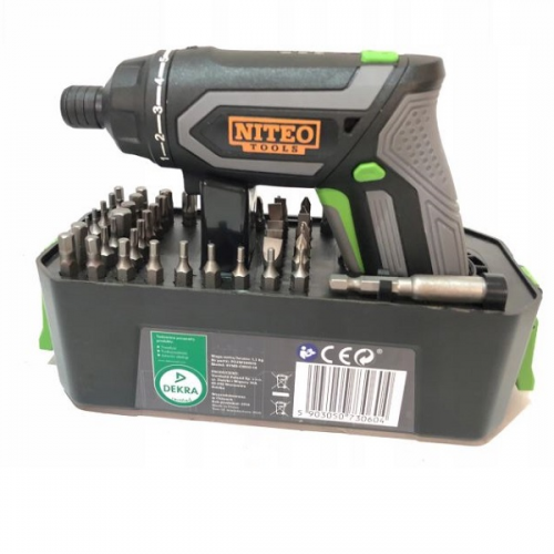 Wkrętak akumulatorowy Niteo Tools 4VMS-CS510-18-41837