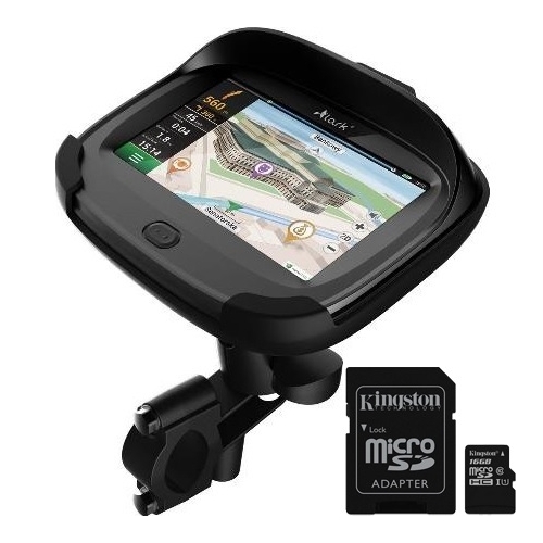 Nawigacja GPS Lark Motor 4.3 FB AT + Karta pamięci