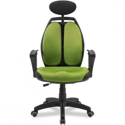 Fotel ergonomiczny Elgo eco zielony