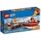 Klocki Lego 60213 City Pożar w dokach