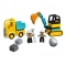 Klocki Lego 10931 Duplo Ciężarówka i koparka