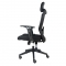 Fotel biurowy ergonomiczny Artnico Klus czarny