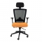 Fotel biurowy ergonomiczny Artnico Klus pomarańcz