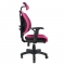 Fotel biurowy ergonomiczny Artnico Inno różowy