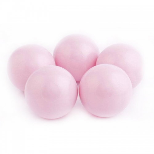 Piłeczki basenowe 100 szt perłowo różowe