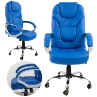 Fotel biurowy Artnico Iris niebieski