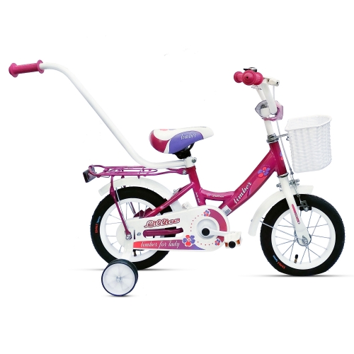 Rower Romet Limber Girl 12 U Da 2022 ciemno różowy
