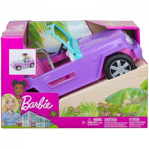 Samochód Mattel GMT46 Barbie Plażowy Jeep