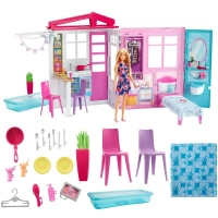 Domek dla lalek Mattel FXG55 Barbie z basenem