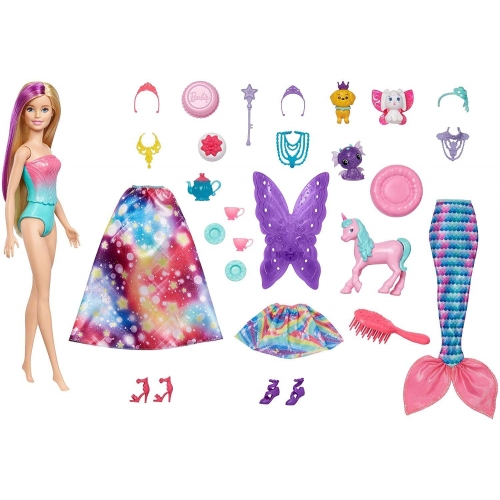 Kalendarz adwentowy Mattel GJB72 Barbie Dreamtopia