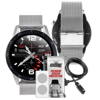 Smartwatch Artnico L13 srebrny + folia hydrożelowa