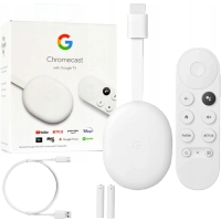 Odtwarzacz Google Chromecast 4.0 z GoogleTV Pilot
