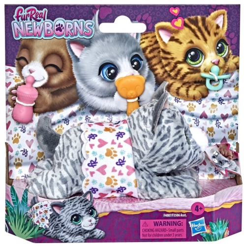 Maskotka Hasbro FurReal Newborns zwierzątko Kotek