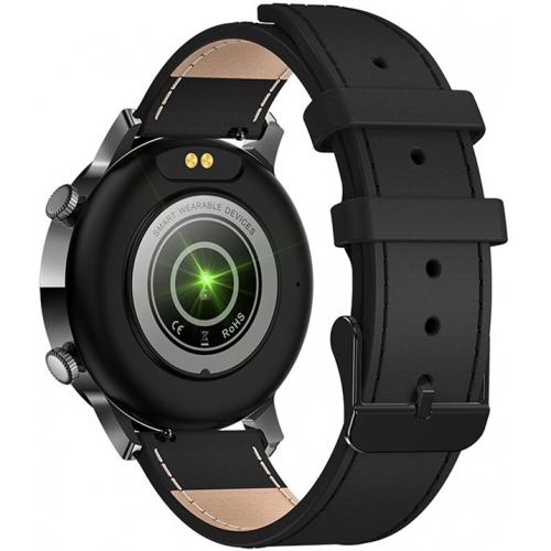 Smartwatch Artnico MK30 skórzany czarny