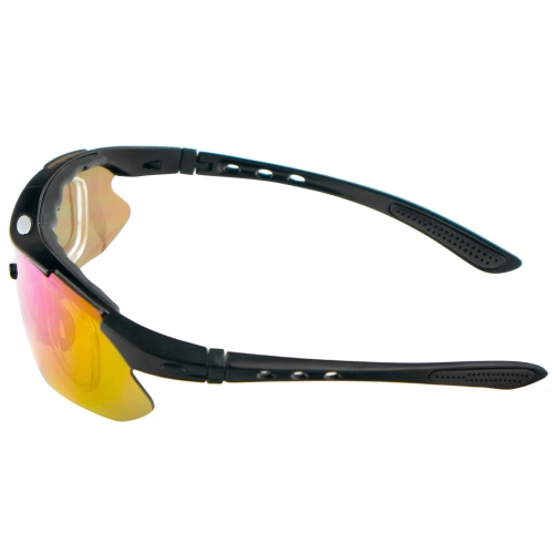 Okulary polaryzacyjne Artnico czarne + akcesoria