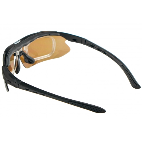 Okulary polaryzacyjne Artnico czarne + akcesoria