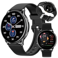 Smartwatch Artnico KM10 silikonowy czarny