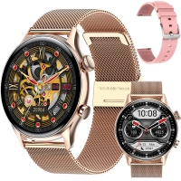 Smartwatch Artnico HK8 Pro stalowy złoty