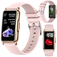 Smartwatch Artnico H80 silikonowy różowy