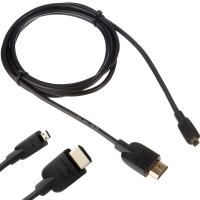 Kabel Amazon Basic Micro HDMI - HDMI 1,8m 2szt