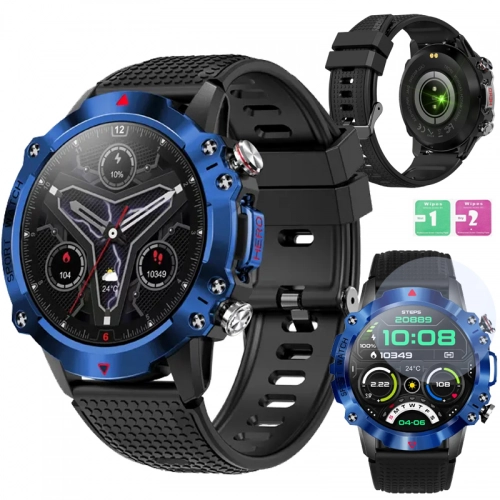 Smartwatch Artnico KR10 granatowo-czarny