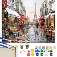 Zestaw Artnico Maluj po numerach Paryż