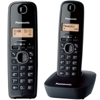 Telefon stacjonarny Panasonic KX-TG1611FXH szary