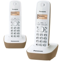 Telefon stacjonarny Panasonic KX-TG1611PDJ kremowy